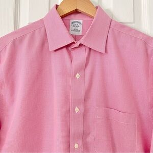 Brooks Brothers Slim Fit Long Sleeve Button Up Shirt Men’s 16-32 Non-Iron Supima